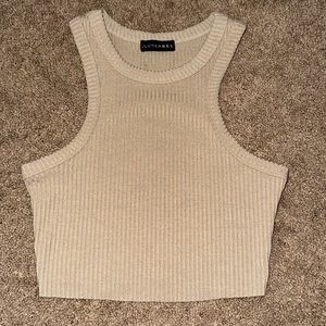 Tan JLUXLABEL Crop Top